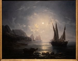 Nocturne in Capri, ca 1843 (olja på duk)
