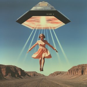 UFO-bortförande i öknen av Samantha Hearn