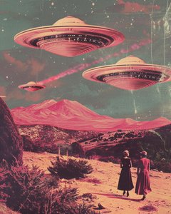 UFO-möte i öknen av Samantha Hearn