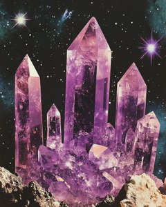 Den mystiska ametistgalaxen av Samantha Hearn