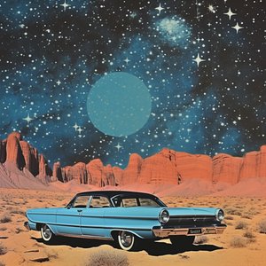 Retro Desert Cosmos av Samantha Hearn