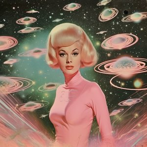 Retro-rymdglamour av Samantha Hearn