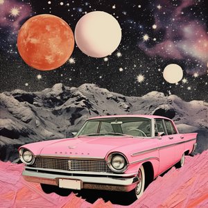 Vintage Pink Space Drive av Samantha Hearn