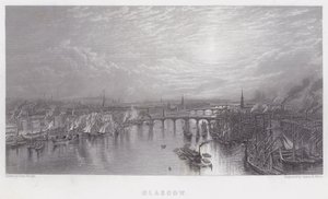 Glasgow (gravyr) av Samuel (after) Bough