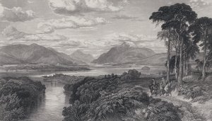 Illustration för Rob Roy (gravyr) av Samuel (after) Bough