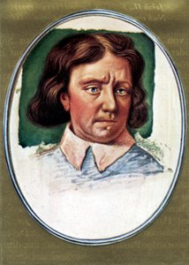 Oliver Cromwell porträtt