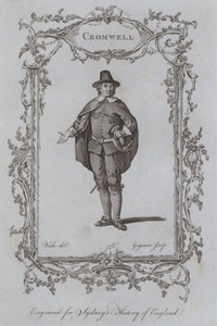Cromwell (gravyr) av Samuel (after) Wale