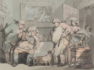 Studious Gluttons, oktober 1788. av Samuel Alken