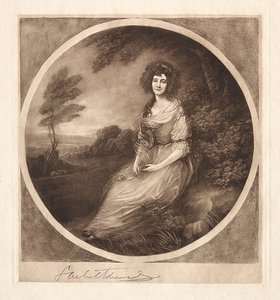 Mrs. Sheridan, 1800-1900-talet. av Samuel Arlent Edwards