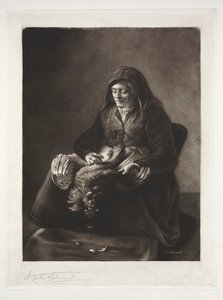 Rembrandts mor, 1800-1900-talet.