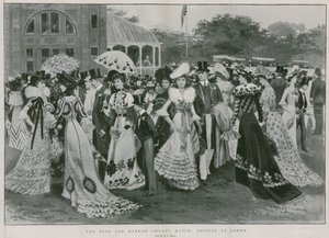 Eton och Harrow Cricket Match: Society at Lord
