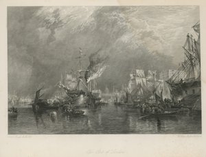 Londons hamn av Samuel Bough