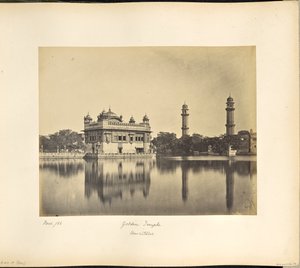 Amritsar: Gyllene templet av Samuel Bourne