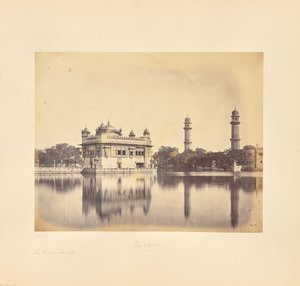 Amritsar - Gyllene templet av Samuel Bourne