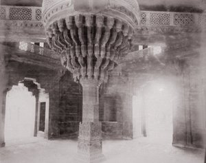 Fatehpur Sikri, Diwan-i-Khas av Samuel Bourne