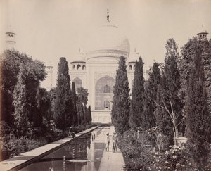 Simla och Taj Mahal av Samuel Bourne