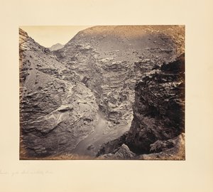 Sammanflödet av floderna Spiti och Sutlej av Samuel Bourne