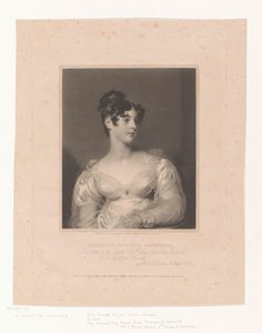 Porträtt av Elizabeth Leveson-Gower Elizabeth grevinna Grovenor (titel på objekt)