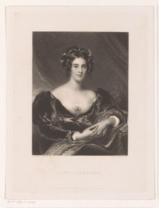 Porträtt av Sarah Garay Lyndhurst Lady Lyndhurst (titel på objekt)