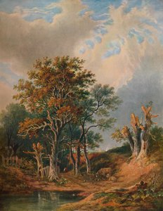 Landskap, 1847 av Samuel David Colkett