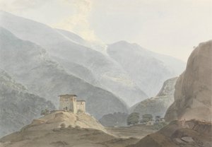 Chokha slott i Bhutan av Samuel Davis