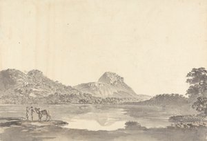Figurer vid en sjö av Samuel Davis