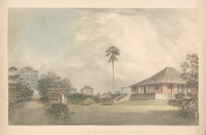 Mr. Crofts bungalow, nära Madras av Samuel Davis