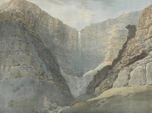 Rocky Gorge med ett vattenfall av Samuel Davis