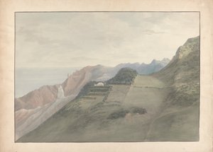 Utsikt i St Helena av Samuel Davis
