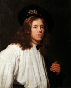 Självporträtt, 1600-talet. av Samuel van Hoogstraten