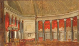 Studie för representanthuset av Samuel F. B. Morse