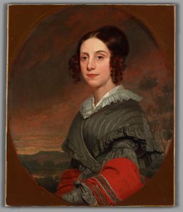 Cornelia Ann Hillhouse, född Cornelia Ann Lawrence, 1802-1874 av Samuel Finley Breese Morse