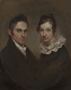 Pastor Hiram Bingham och Sybil Moseley Bingham (1789–1869; 1792–1848)