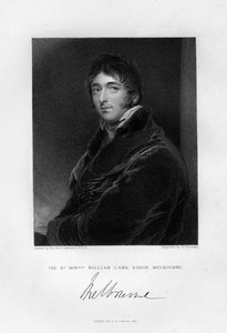 William Lamb 1779-1848, 2:e Viscount Melbourne, 1836.