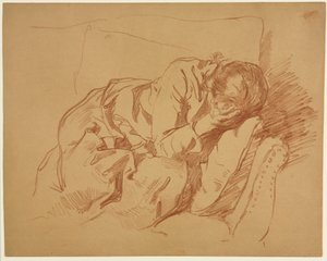 Klagande kvinna (Sarah H. Crone) av Samuel H. Crone