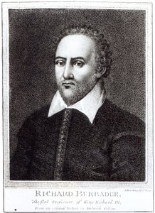 Porträtt av Richard Burbaz (1573-1619) av Samuel Harding
