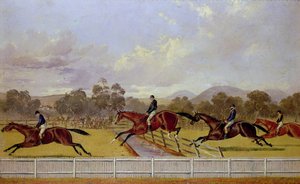 Ett hinderlopp av Samuel Henry Alken