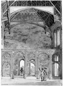 South West End av Great Hall i Eltham, 1779