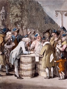 "Valet i Middlesex", 1775.