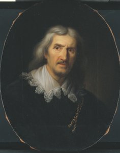 Porträtt av en man av Samuel Hoffmann