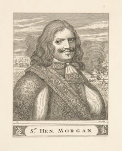 Sir Henry Morgan, pub. 1911 av Samuel Hollyer