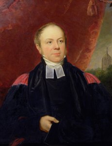 Porträtt av William Buckland (1784-1856) professor i mineralogi vid Oxford University och dekanus i Westminster