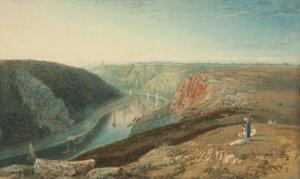 Avon från Observatory Hill, ca 1825 av Samuel Jackson