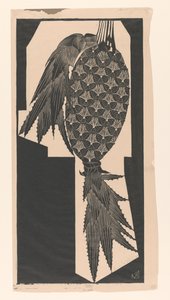 Ananas (originaltitel på objekt) av Samuel Jessurun de Mesquita (signed by artist)