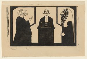 Mellan dessa tre svänger mitt hjärta (originaltitel på objektet) av Samuel Jessurun de Mesquita (signed by artist)