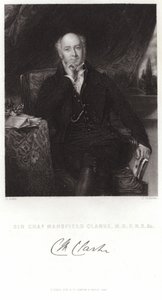 Porträtt av Sir Charles Mansfield Clarke