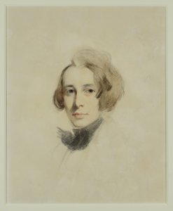 Preliminär skiss av Charles Dickens, 1837