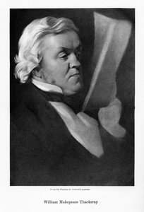 William Makepeace Thackeray, engelsk författare, c1864.