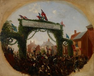 Öppningen av Calthorpe Park 1857, 1857.