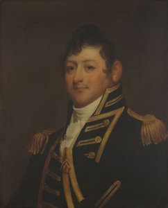 Kommendör Isaac Hull (1773-1843) (kopia efter Gilbert Stuart) av Samuel Lovett Waldo